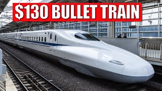 FIRST CLASS on Japan’s Bullet Train Osaka to Tokyo at 177MPH [upl. by Paucker]