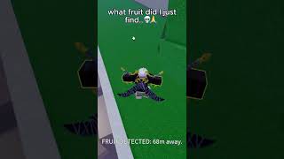 what fruuit did i just find 💀💀 bloxfruit bloxfruits [upl. by Einafit]