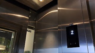 KONE MonoSpace Glass Elevator  Marina Bay Sands SG GbtB Linkway [upl. by Carlynne49]