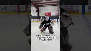 Being a good skater will make playing goal easier😅 [upl. by Llacam]