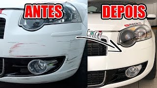 COMO TIRAR ARRANHÕES DO CARRO COM MENOS DE 15 REAIS FICOU PERFEITO [upl. by Euk]