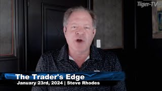 January 23rd The Traders Edge with Steve Rhodes on TFNN  2024 [upl. by Stoll]