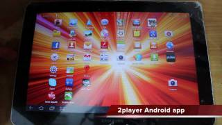 DLNA remote playback demo using Android app [upl. by Eitsirk]