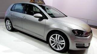 2015 Volkswagen Golf TDI  Exterior and Interior Walkaround  2013 New York Auto Show [upl. by Docia]