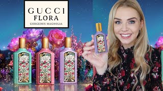 GUCCI FLORA GORGEOUS MAGNOLIA PERFUME REVIEW 🌸 vs GORGEOUS JASMINE amp GARDENIA  Soki London [upl. by Meletius730]