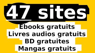 5 Sites de téléchargement de livres gratuits [upl. by Goldie]