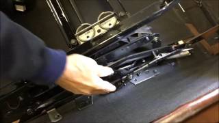 Removing a Rocker Recliner Mechanism [upl. by Lyj]