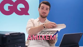 Les 10 Essentiels d’Amixem Spacefox piano et AirTags  GQ [upl. by Strader]