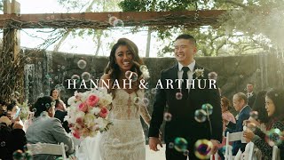 Calamigos Ranch Wedding on 8mm Film amp Digital  The Oak Room [upl. by Adnolrehs]