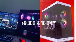 Gaming pc ibuypower y40 unboxing and review [upl. by Eloken]