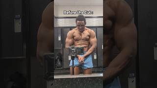 Before amp After The Cut motivation natty aesthetic bodybuilder gymworkout [upl. by Baseler237]