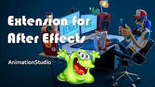 Расширение Animation Studio Подключение бесплатной библиотеки Aero Pack [upl. by Andrews665]