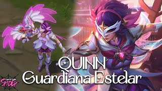 Quinn Guardiana Estelar Prelanzamiento Interacciones y Habilidades  League of Legends [upl. by Entsirhc]