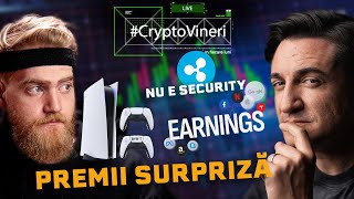 CryptoVineri 118  Dăm un PS5 și premii surpriză XRP nu este SECURITY și Hatom pe MultiversX [upl. by Hpeseoj]