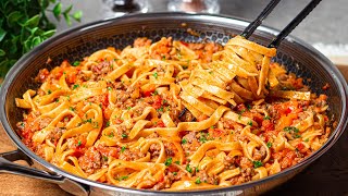 Dieses Rezept wird Sie verrückt machen Ich habe noch nie so leckere Pasta gegessen 🔝 3 Rezepte [upl. by Domella]