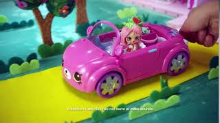 HAPPY PLACES  SHOPKINS  S3 TVC 6  THE CUTEST CONVERTIBLE [upl. by Anilasor304]