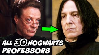 ALL 30 PROFESSORS At Hogwarts  Harry Potter Explained [upl. by Ailene]