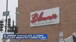 Downtown Chicago residents to lose sweet smells as Blommer Chocolate closes manufacturing plant [upl. by Razaile]