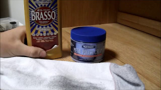 Brasso VS Blue Magic metal polish cream [upl. by Eneliak]