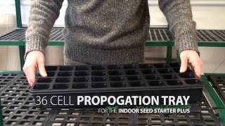 Indoor Seed Starter Product Video  Greenhouse Megastore [upl. by Lehsreh431]