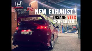 Underrated FN2 Type R Gets An Exhaust  INSANE VTEC CROSSOVERS [upl. by Erreit]