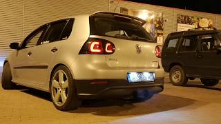 😍 VW Golf 5 20 TDI Straight Pipe amp Downpipe sound 😍 [upl. by Sible]