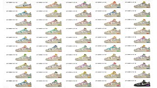 ENTIRE Off White Nike Dunk Low Collection LOT 150 quotDear Summerquot by Virgil Abloh [upl. by Edahsalof]