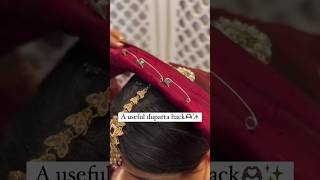 Very useful tricks on how to fix dupatta shortsfeed trending viralvideo shorts ytshorts makeup [upl. by Riggall]