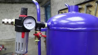 Homemade Sandblaster From LPG TankDIY [upl. by Ives]