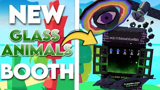 How To Get The NEW Pls Donate Glass Animals Booth [upl. by Adda]