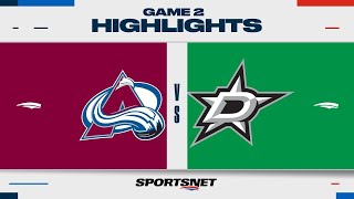 NHL Game 2 Highlights  Avalanche vs Stars  May 9 2024 [upl. by Ching]