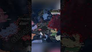 Germany 1944 TIMELAPSEshorts hoi4 [upl. by Barbette]