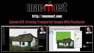 Creating Transparent Images With Pixelmator MacMost Now 679 [upl. by Nerrat543]