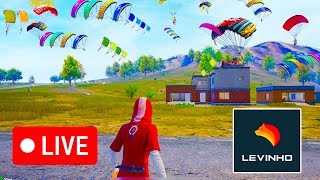 🔴Levinho Solo Vs Squad PUBG MOBILE🔴 [upl. by Lekzehcey]