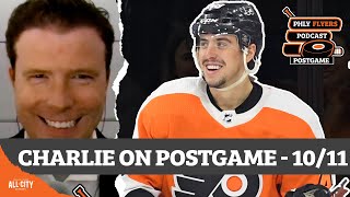 Charlie O’Connor joins the PHLY Flyers Postgame Show 1011  PHLY Flyers Podcast [upl. by Roice]