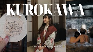 Japans Best Kept Secret Hot Springs KUROKAWA ONSEN 4K  Japan Onsen Tour Vlog🇯🇵 [upl. by Anitsrik51]