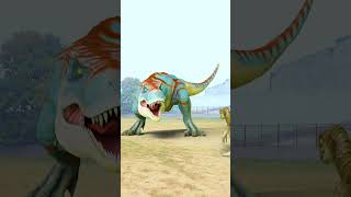 TRex Dinosaur took Revenge from Raptor Dinosaur [upl. by Adrien]