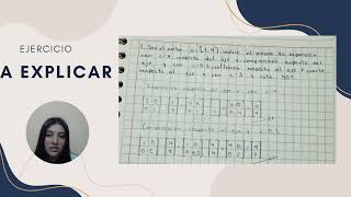 TRANSFORMACIONES LINEALES TEMA 5  ÁLGEBRA LINEAL [upl. by Zurn]