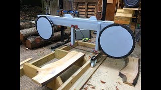 Building a bandsaw mill part 4 [upl. by Roskes]