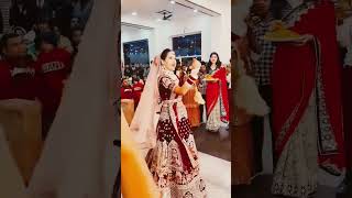 cuoplegoals wedding merriagelife bride indianwedding happycopule lovemerriage dance [upl. by Shaina486]