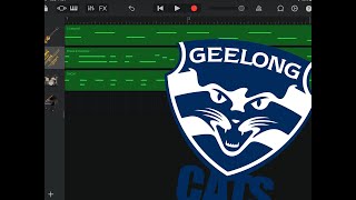 Geelong Theme On Garageband [upl. by Niple383]