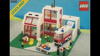 Lego Hospital 1970s 1980s Toys [upl. by Annoj]