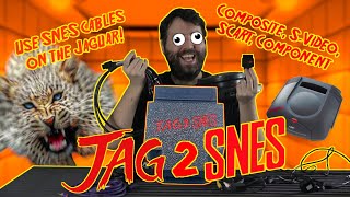 Jag2SNES  SNES to Atari Jaguar Video Converter  Adam Koralik [upl. by Docila]