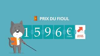 Prix du fioul domestique  semaine du 7 mars 2022 [upl. by Cairns]