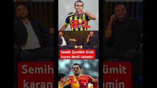 Fenerbahçe Galatasaray maçı 31 ümit karan derbi tahmini tuttu galatasaray fenerbahçe [upl. by Sinoda]