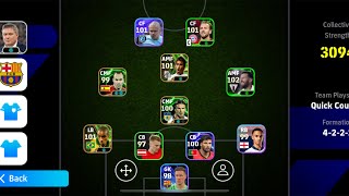 efootball best formation for quick counter efootball2024mobile ballondor2024 [upl. by Absa]