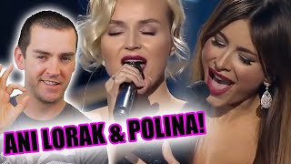 POLINA GAGARINA Reaction ft Ani Lorak Turn Around [upl. by Bennie]