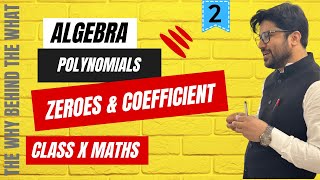 JEE Maths Foundation Course  Class 10  Algebra  Zeroes amp Coefficient of a Polynomial 27 [upl. by Rexfourd]