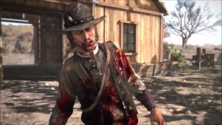 John Marstons death RDR [upl. by Ahsinrats623]