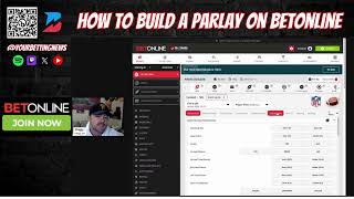 How to Build a Parlay on BETONLINE [upl. by Prebo]